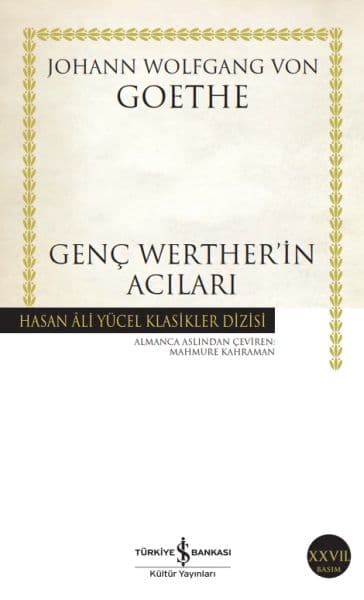 Genç Werther'in Acıları - Hasan Ali Yücel Klasikleri — fotoğraf 1