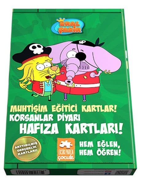 Muhtişim Eğitici Kartlar! - Korsanlar Diyarı Hafıza Kartları! — fotoğraf 1