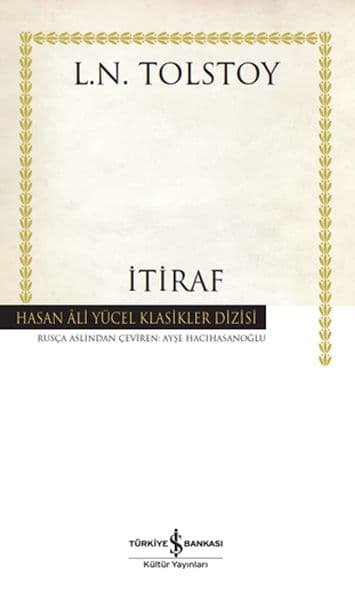 İtiraf - Hasan Ali Yücel Klasikleri — fotoğraf 1