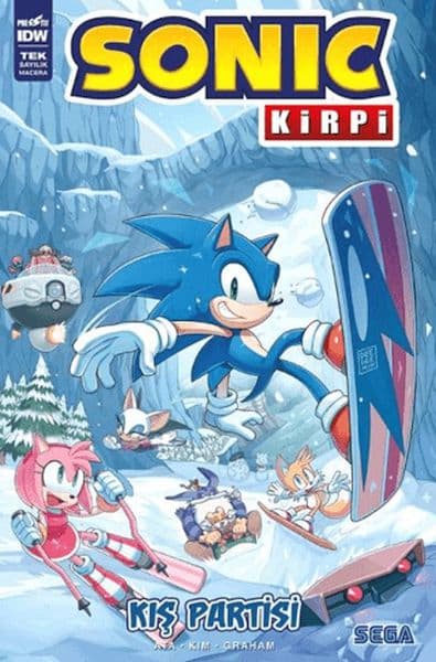 Kirpi Sonic: Kış Partisi — fotoğraf 1
