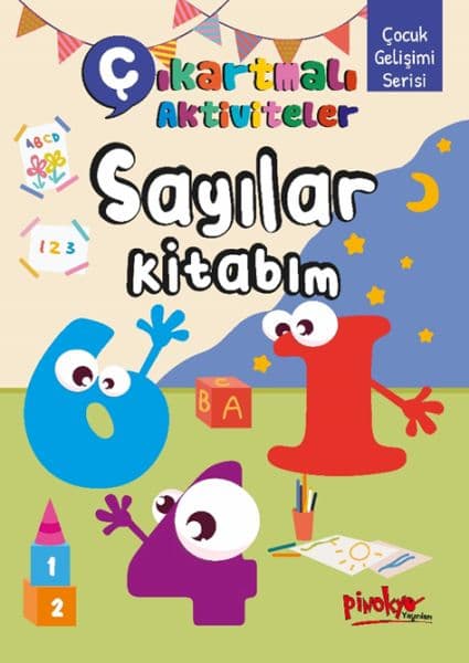 Çıkartmalı Aktiviteler Sayılar Kitabım — fotoğraf 1