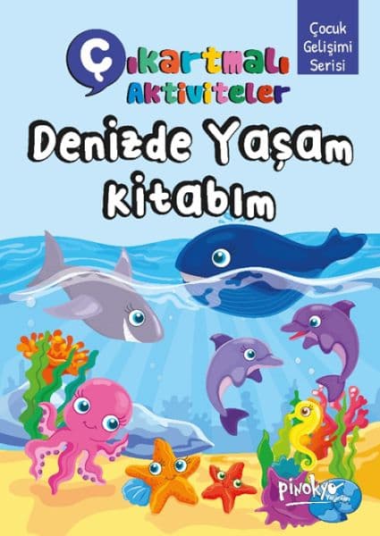 Çıkartmalı Aktiviteler Denizde Yaşam Kitabım — fotoğraf 1