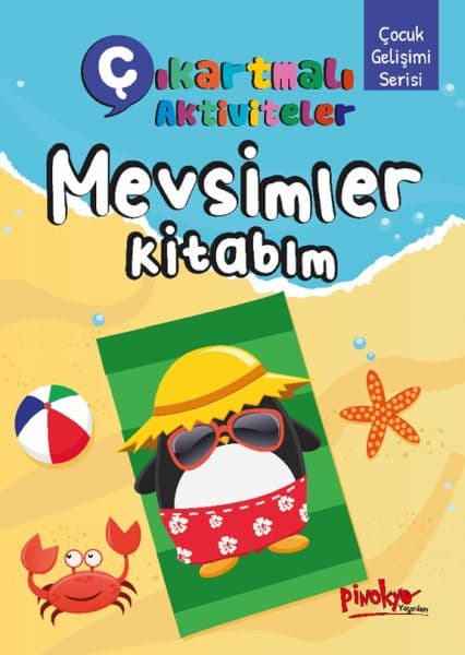 Çıkartmalı Aktiviteler Mevsimler Kitabım — fotoğraf 1