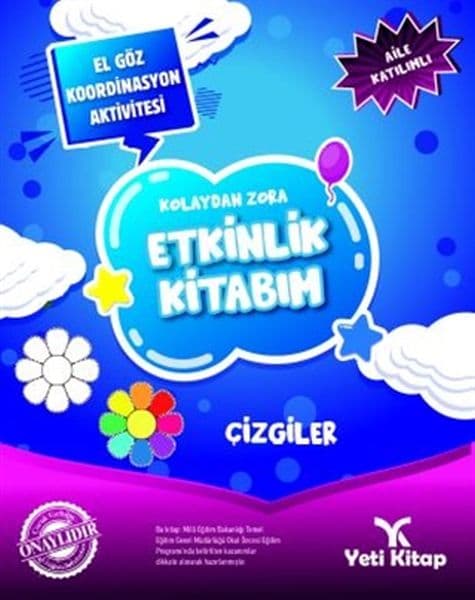 Kolaydan Zora Etkinlik Kitabım - Çizgiler — fotoğraf 1