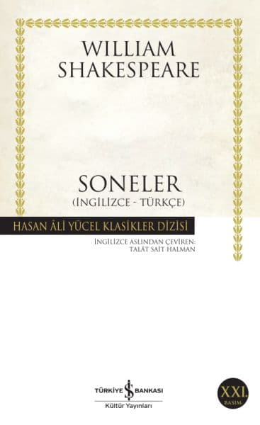 Soneler - Hasan Ali Yücel Klasikleri — fotoğraf 1