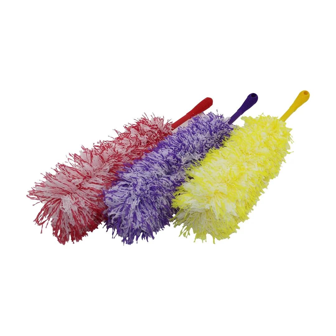 Renkli İp Toz Alma Püskülü PÜSKÜL=36 cm + Renkli Plastik SAP=19 cm = 55 cm BRKT-910248 — fotoğraf 1