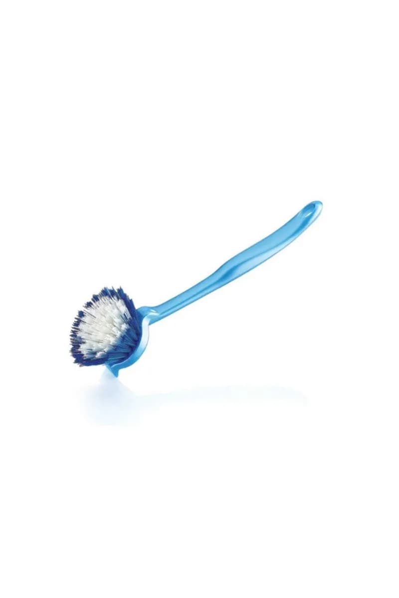 Plastik Tek Bulaşık Fırçası Kir Kazıma Uçlu — fotoğraf 1