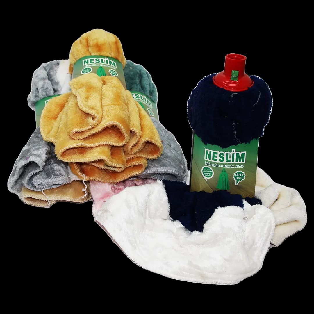 Küçük Boy Mikrofiber Havlu Mop Paspas — fotoğraf 1