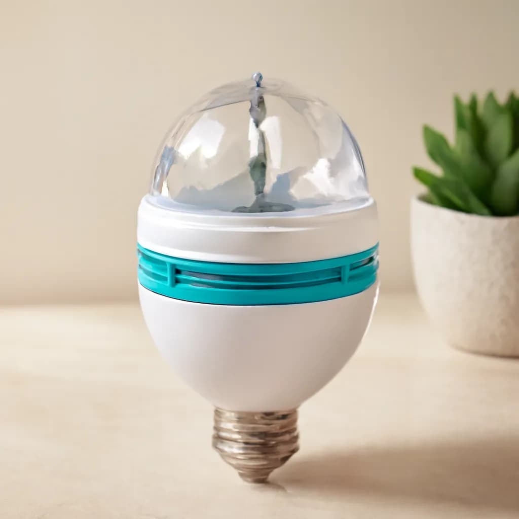 3W Dönebilen Renkli LED Disko Lamba (170-265V) — fotoğraf 1