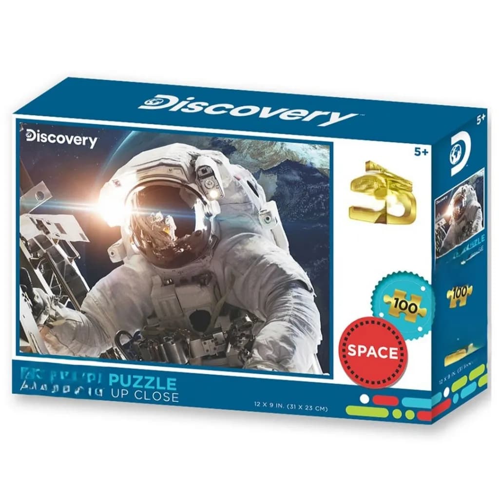 Uzayda Astronot Puzzle 100 Parça — fotoğraf 1