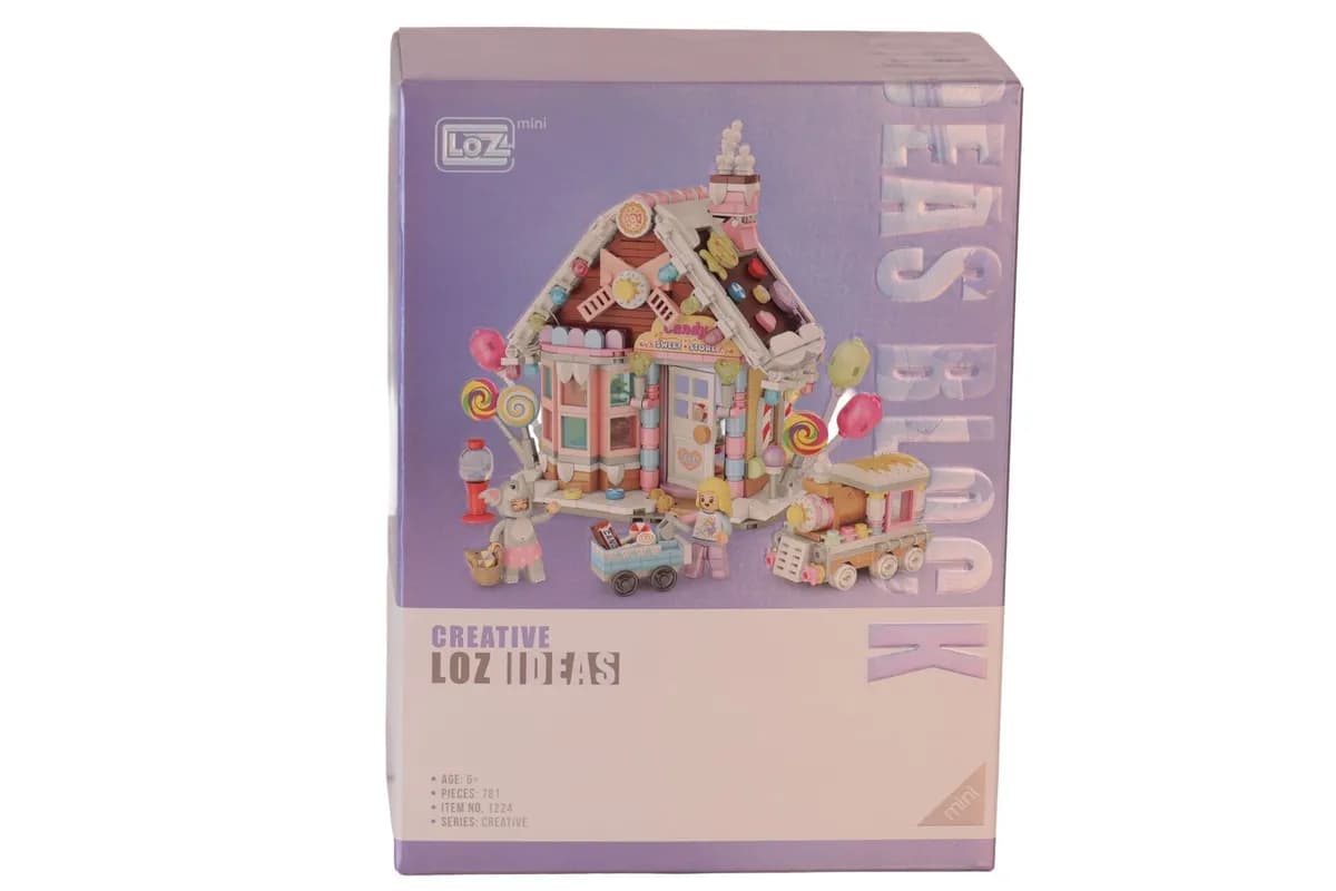 LZ-1224 Loz Şeker Evi 781 Parça Block Oyuncak — fotoğraf 1