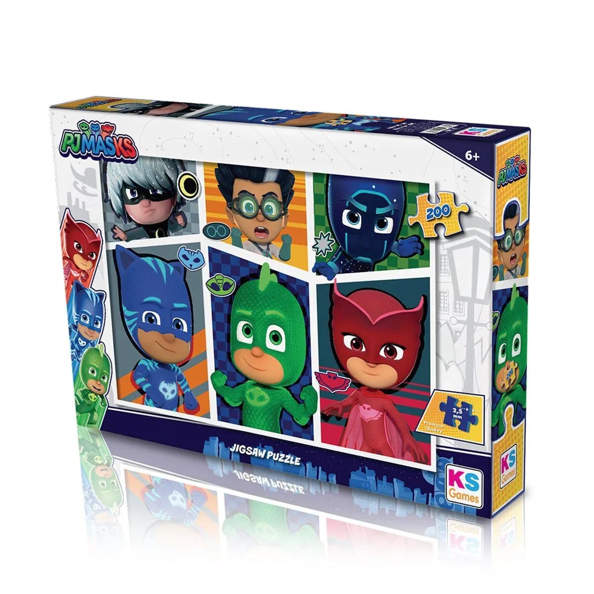 PJM113 KS PJ Masks / 200 Parça Puzzle — fotoğraf 1