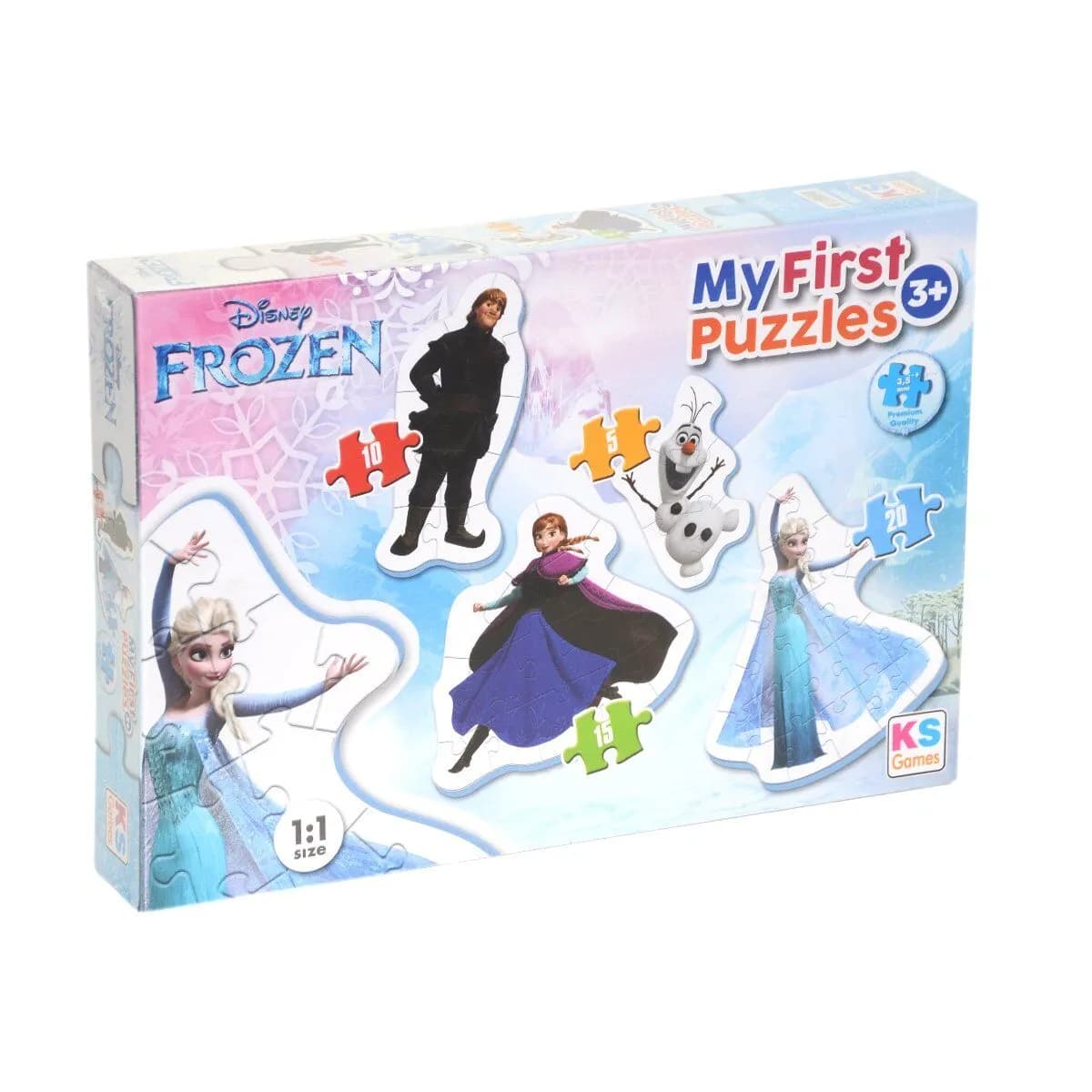 FRZ10304 Frozen My Fırst Puzzles 4 In 1 — fotoğraf 1