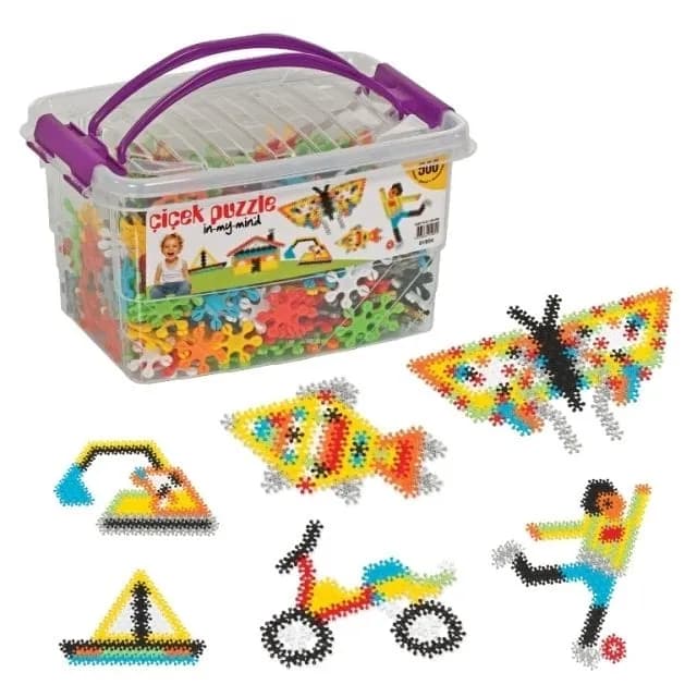 01904 Çiçek Puzzle Box (500PCS) — fotoğraf 1