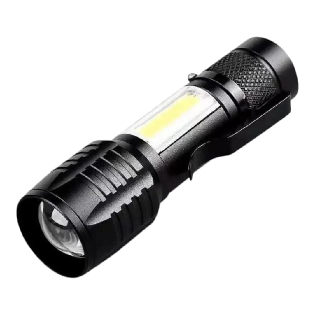 Wison ws-5454 el feneri USB şarj edilebilir kamp feneri COB zumlanabilir mini taşınabilir el feneri — fotoğraf 1