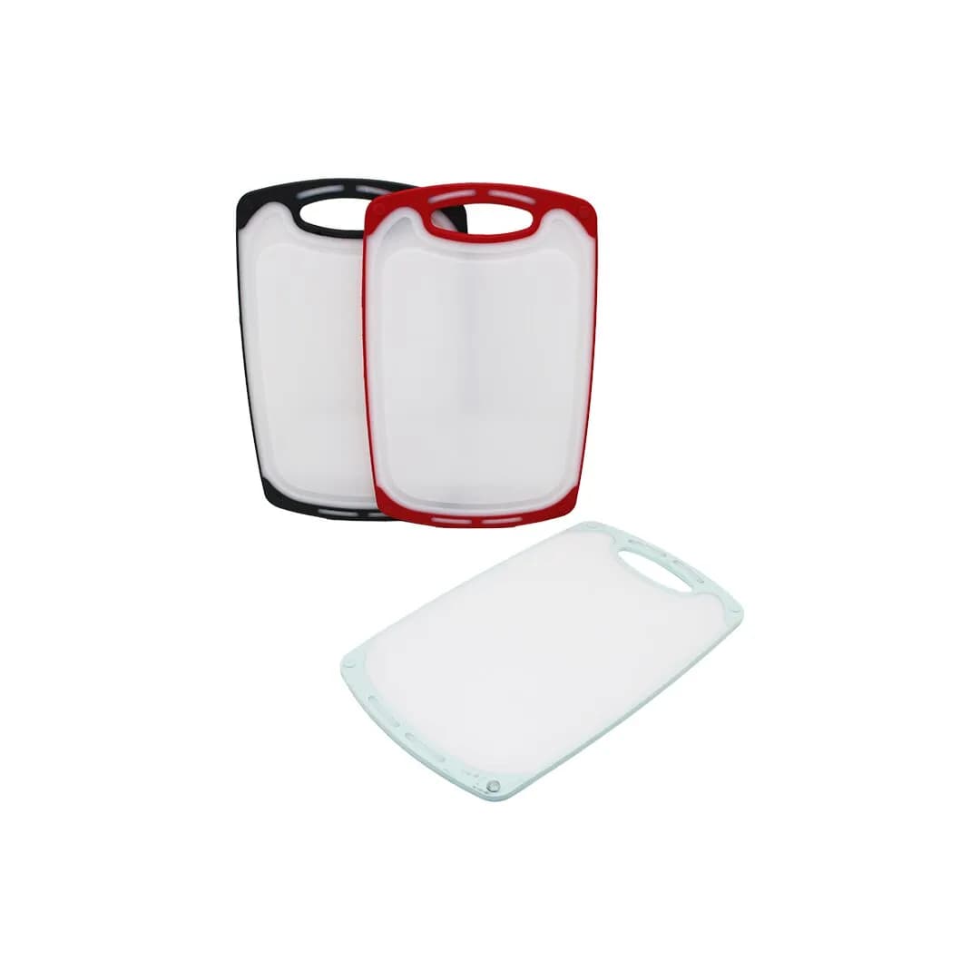 31X20CM Küçük Plastik Kesim Panosu Silikon Kenarlık - 10MM Kalınlık — fotoğraf 1