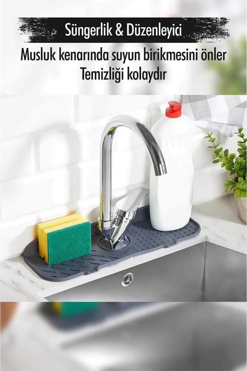 Silikon Lavabo Matı (13*36 CM) — fotoğraf 1