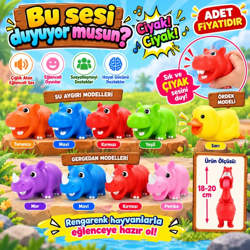 2006649 FİGÜR ÇIĞLIK ATAN HAYVANLAR — fotoğraf 1