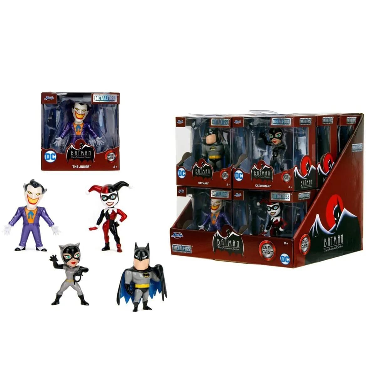 9385142300W02 DC Batman Animated Figures 2 5 Wave 2die-cast, pop-culture c — fotoğraf 1