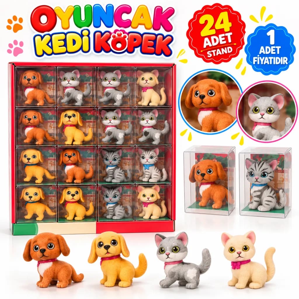 KZL-8910 Oyuncak Kedi veya Köpek Figürü — fotoğraf 1