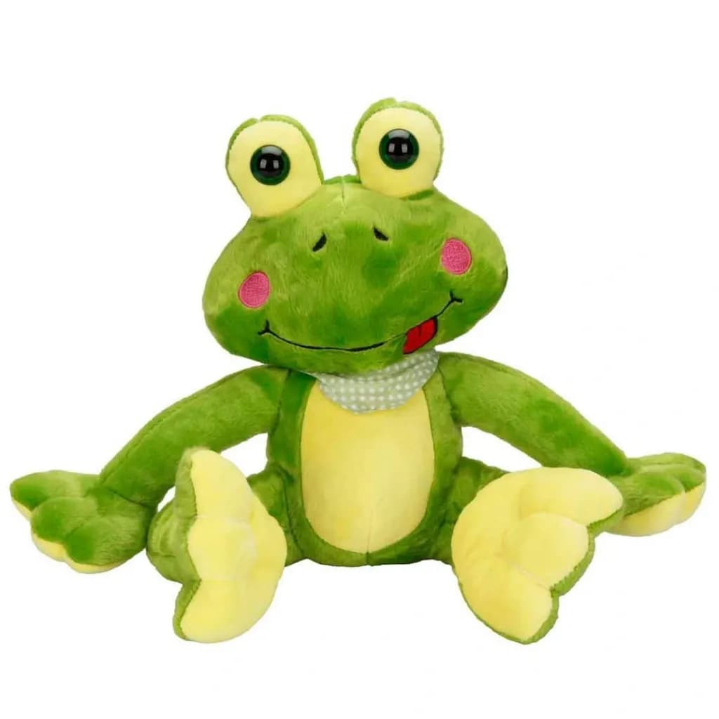 Oturan Peluş Kurbağa 30 cm — fotoğraf 1