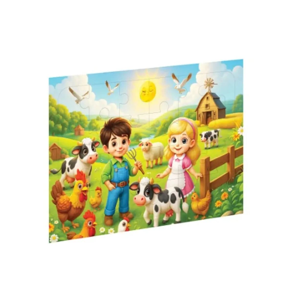 CAAHS-33500-33507 Ca Games Ahşap Puzzle Ass — fotoğraf 1