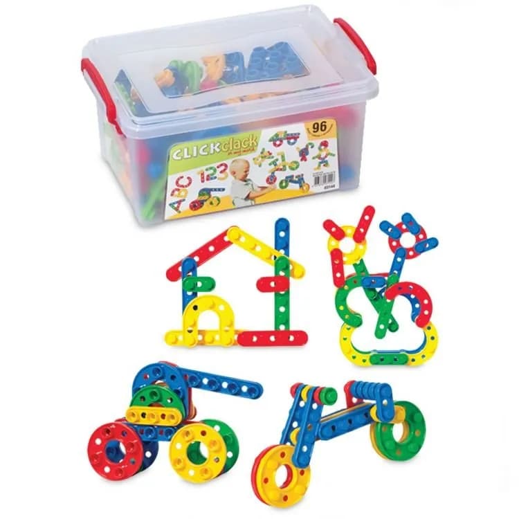 Click Clack Puzzle Küçük Boy 96 Parça — fotoğraf 1
