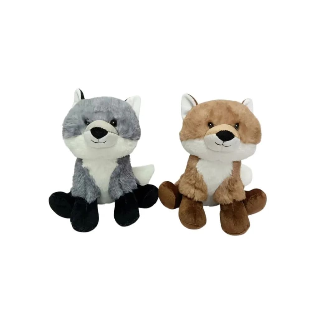 PB31563-23 Peluş Oturan Tilki 23 cm — fotoğraf 1
