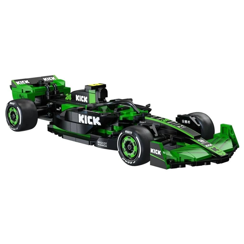 C55032W Cada Sauber F1 Formula Aracı 314 Parça Block Oyuncak — fotoğraf 1