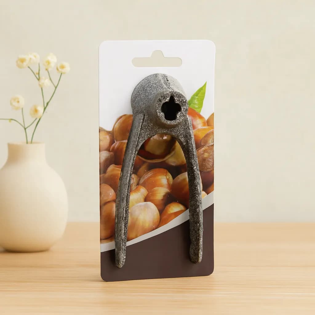Mini Döküm Metal Fındık Kıracağı — fotoğraf 1
