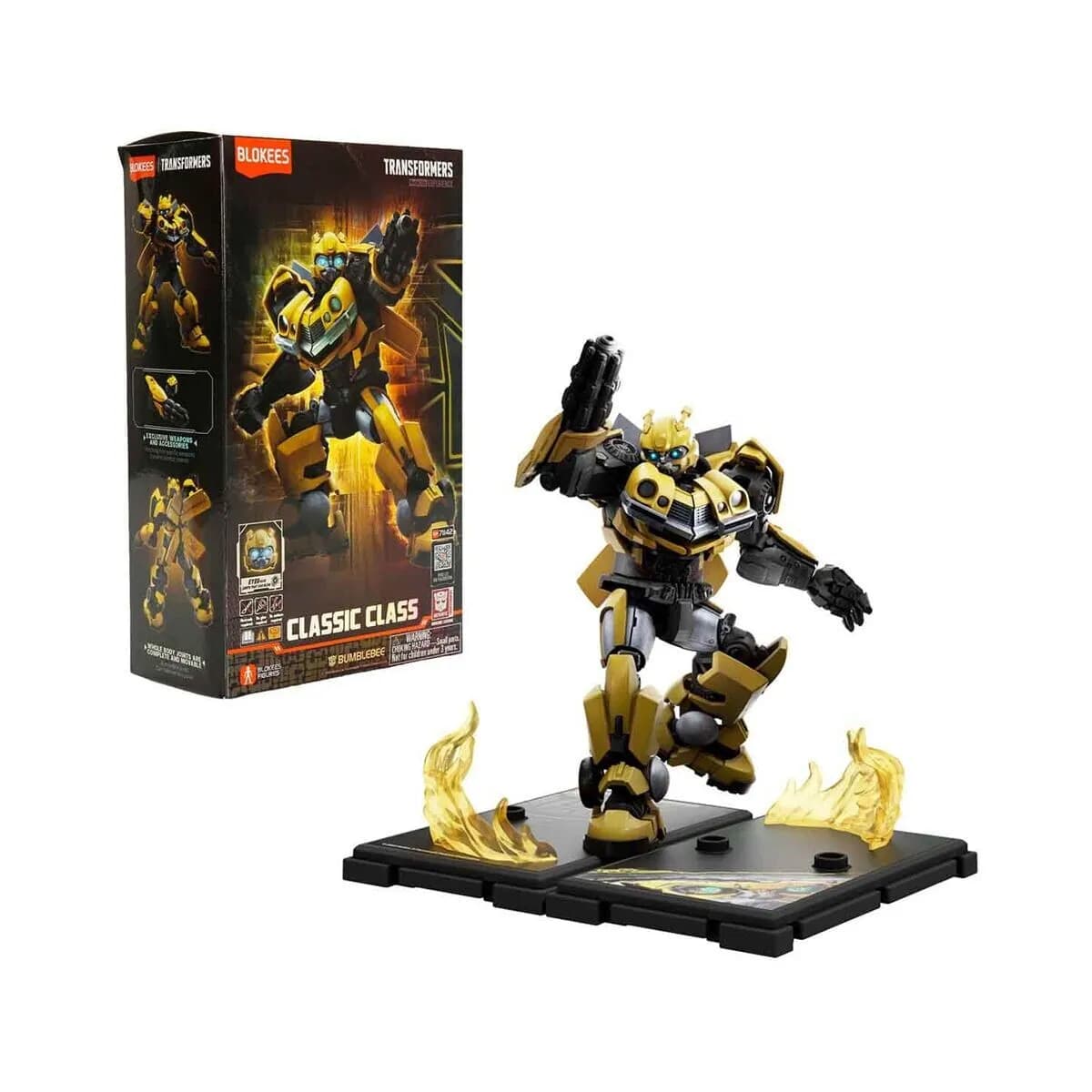 71142 Sun-blo-figür Transformers Classıc Class 02 Bumblebee Trns — fotoğraf 1