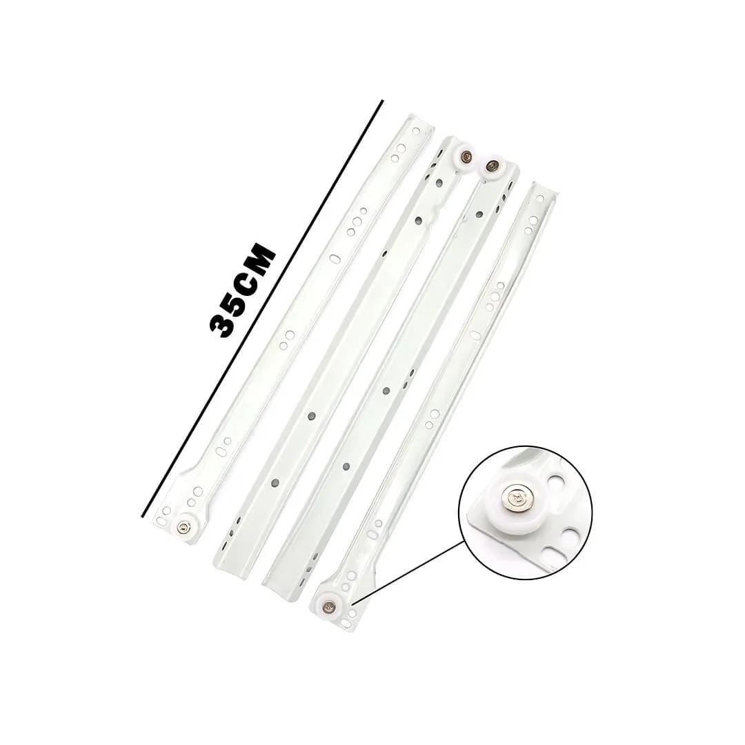 35CM 1 Takım Çekmece Rayı — fotoğraf 1