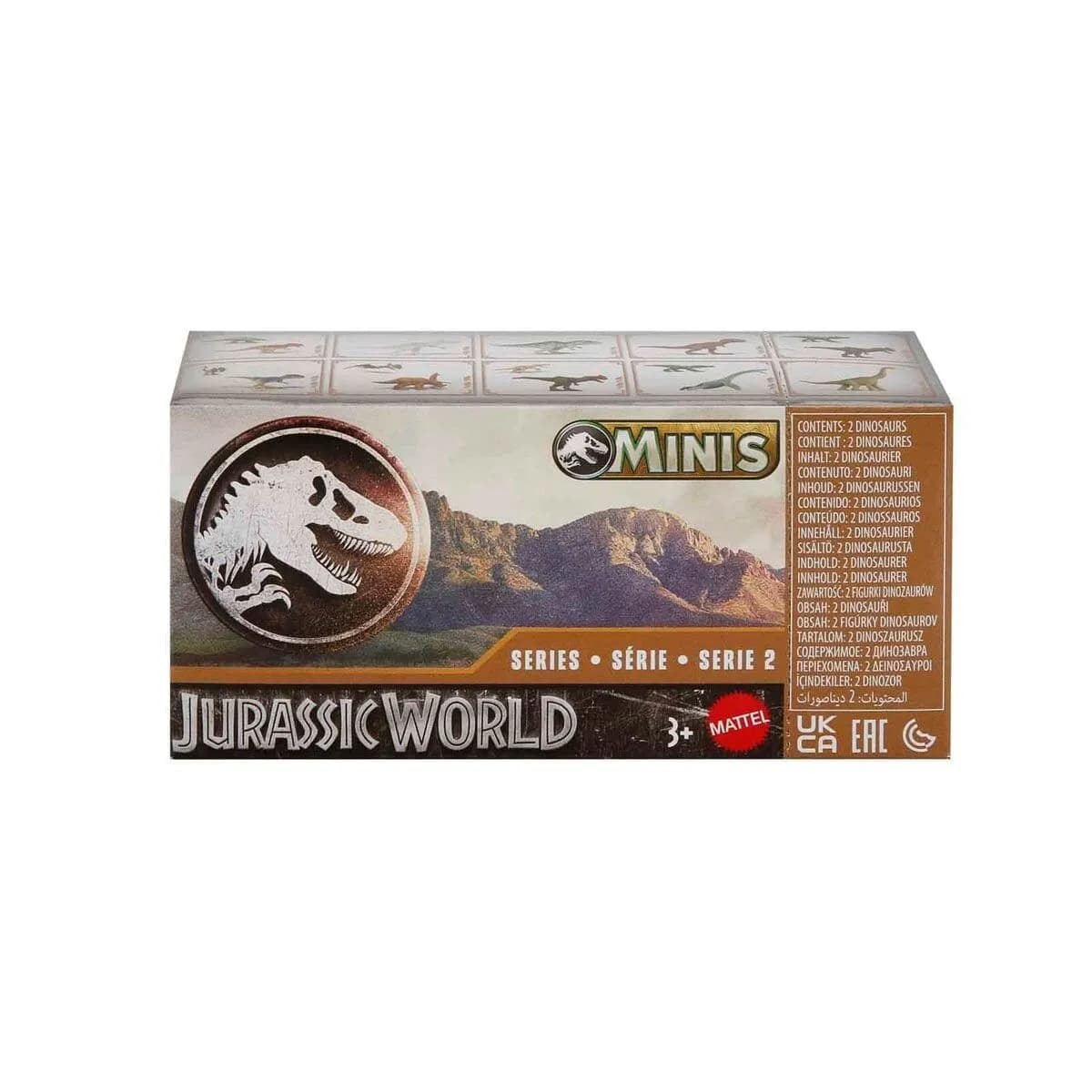 GWP38 Jurassic World Sürpriz Paketli Mini Dinozor Figürleri — fotoğraf 1