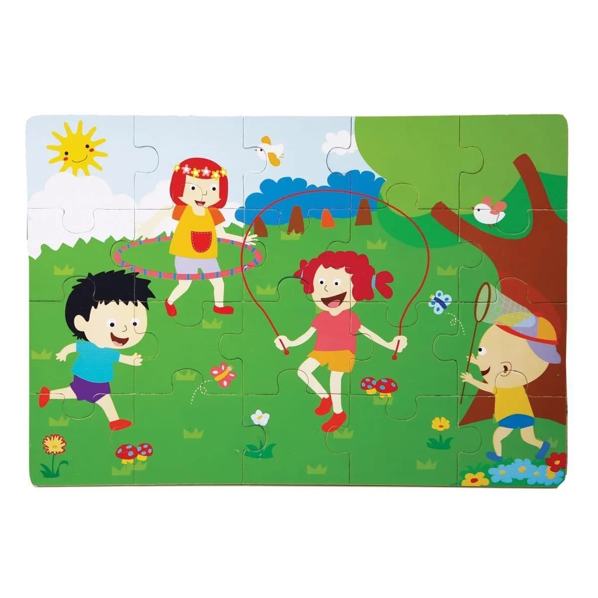 CS-1276 İlkbahar Ahşap Yer Puzzle — fotoğraf 1