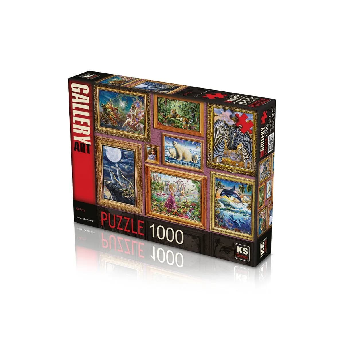 20546 Gallery 1000 Parça Puzzle -KS Puzzle — fotoğraf 1