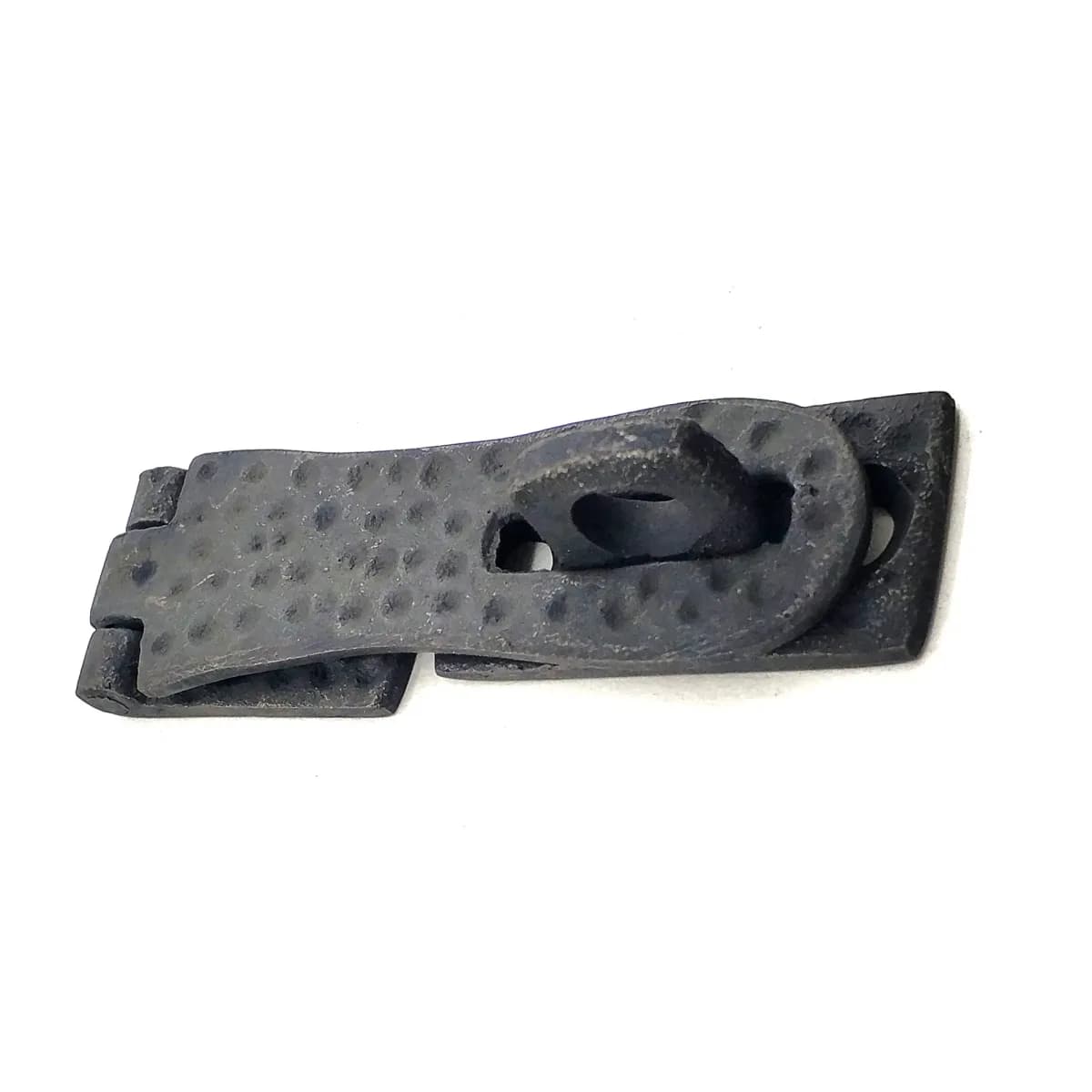 Antika Tarz Dekoratif Pirinç Sandık Askısı - 70x27 mm, Oksit — fotoğraf 1