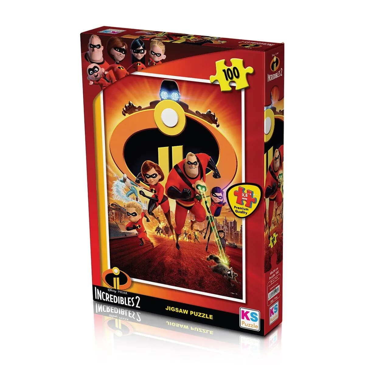 INC714 KS Incredibles / 100 Parça Puzzle — fotoğraf 1