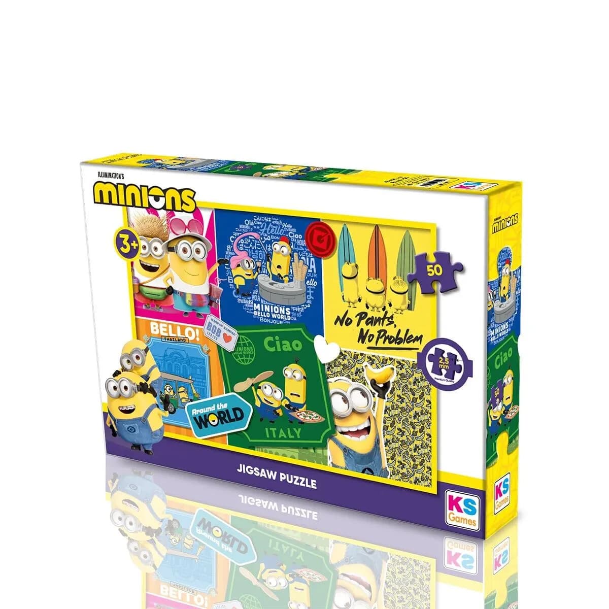 Mo 709 Mınıons 50 Parça Puzzle — fotoğraf 1