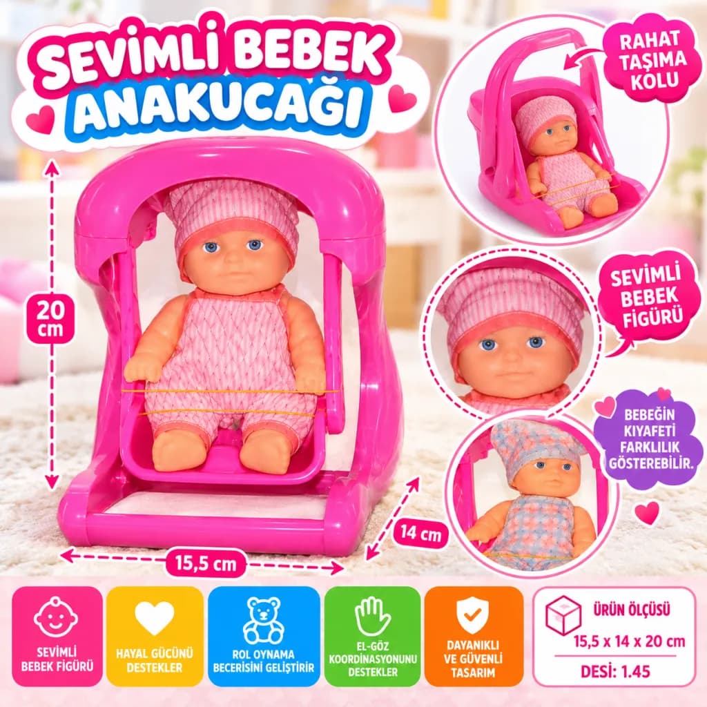 844 Et Bebekli Salıncak — fotoğraf 1