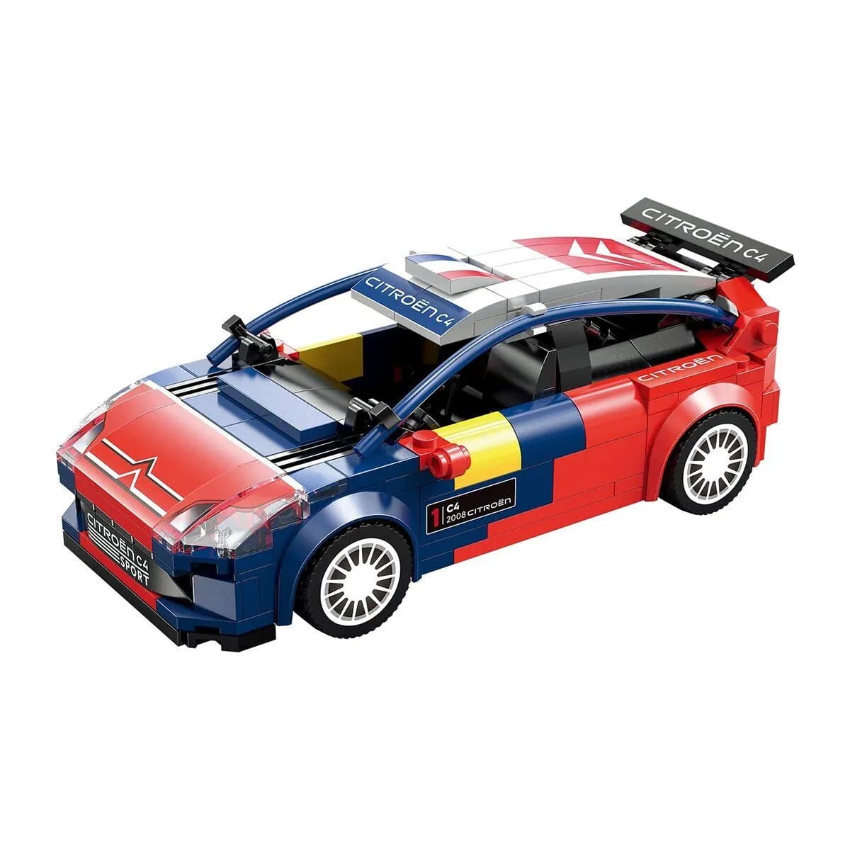 C5503W Cada Citroen C4 Wrc 296 Parça Block Oyuncak — fotoğraf 1