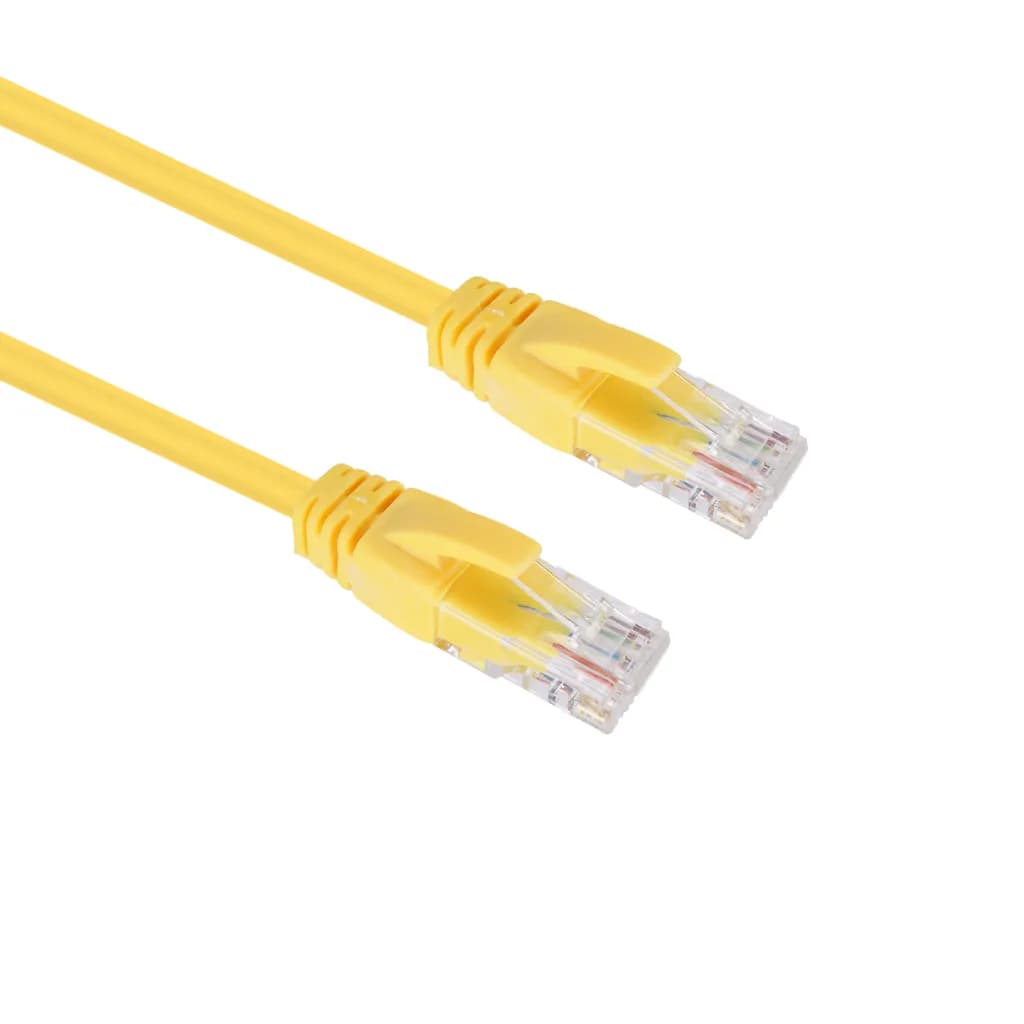 S-LINK SL-CAT6030YE CAT6 Patch 30CM Kablo (Sarı)(1923) — fotoğraf 1