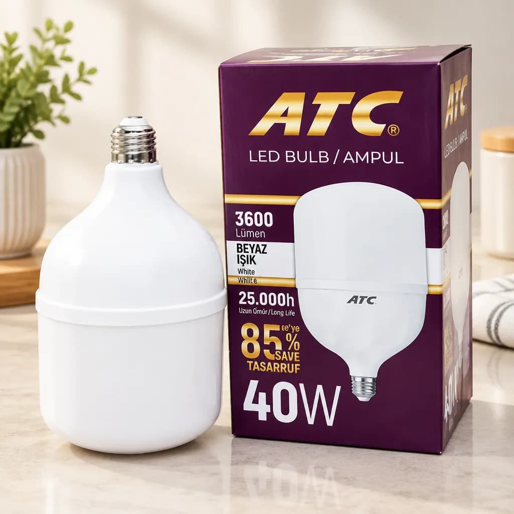 40 W LED Torç Ampulü — fotoğraf 1