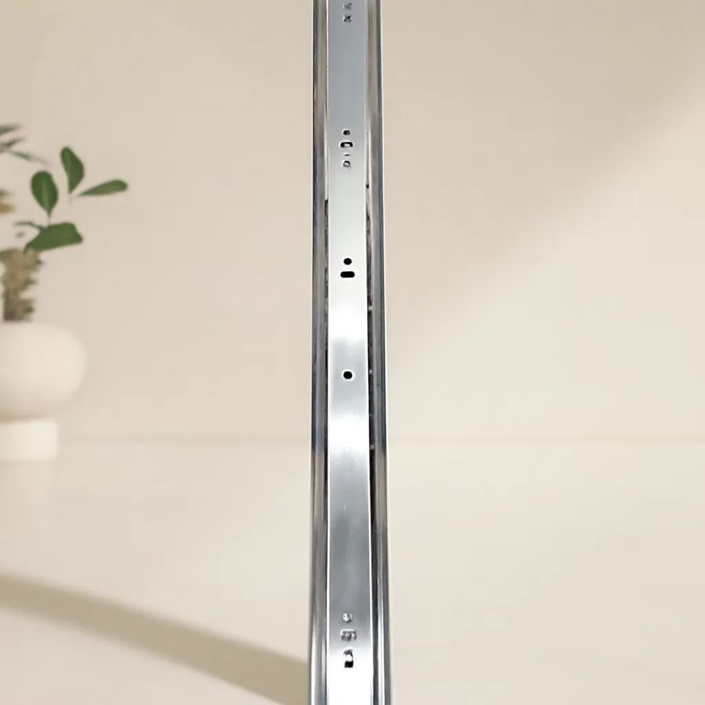 Teleskopik Bilyalı Çekmece Rayı 43x500mm — fotoğraf 1