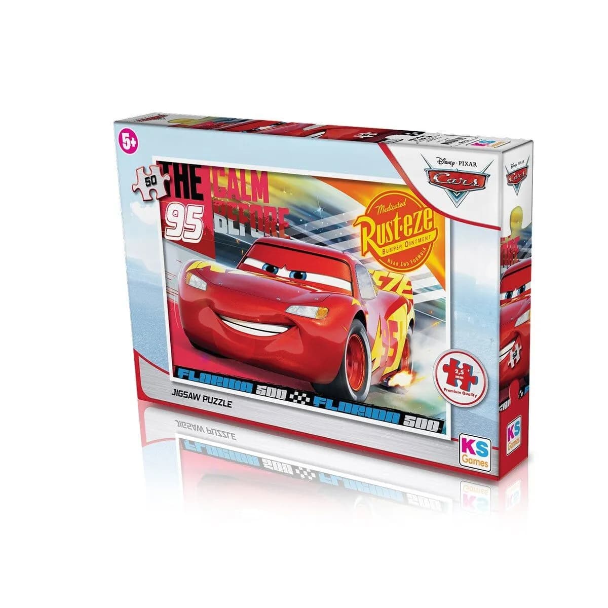 CR709 Cars 50 Parça Çocuk Puzzle -KS Puzzle — fotoğraf 1