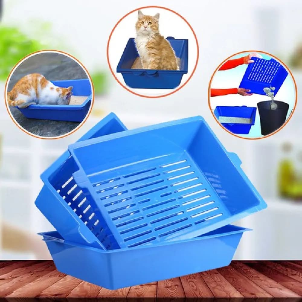 3 Katlı Kedi Tuvaleti — fotoğraf 1