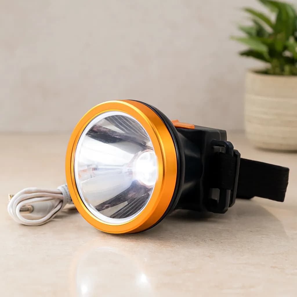 30W Şarjlı Kafa Lambası (USB & Type-C) — fotoğraf 1