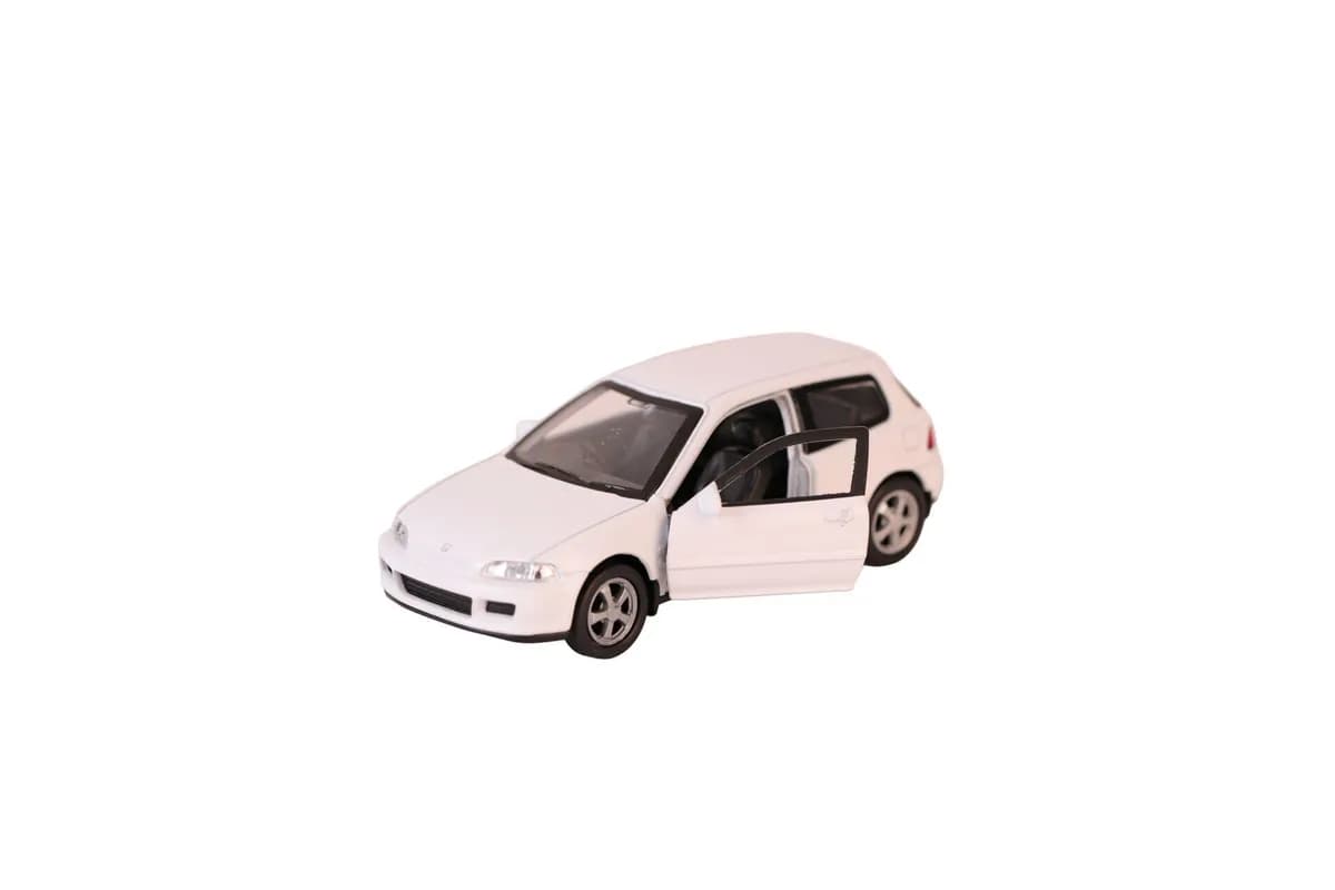 813 Welly Çek Bırak Honda Civic EG6 Model Oyuncak Araç — fotoğraf 1