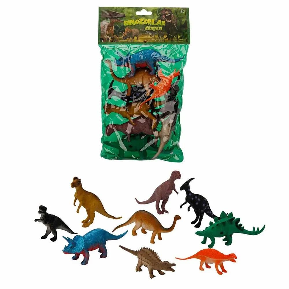 Dinozor Figür Seti 12-20 cm — fotoğraf 1