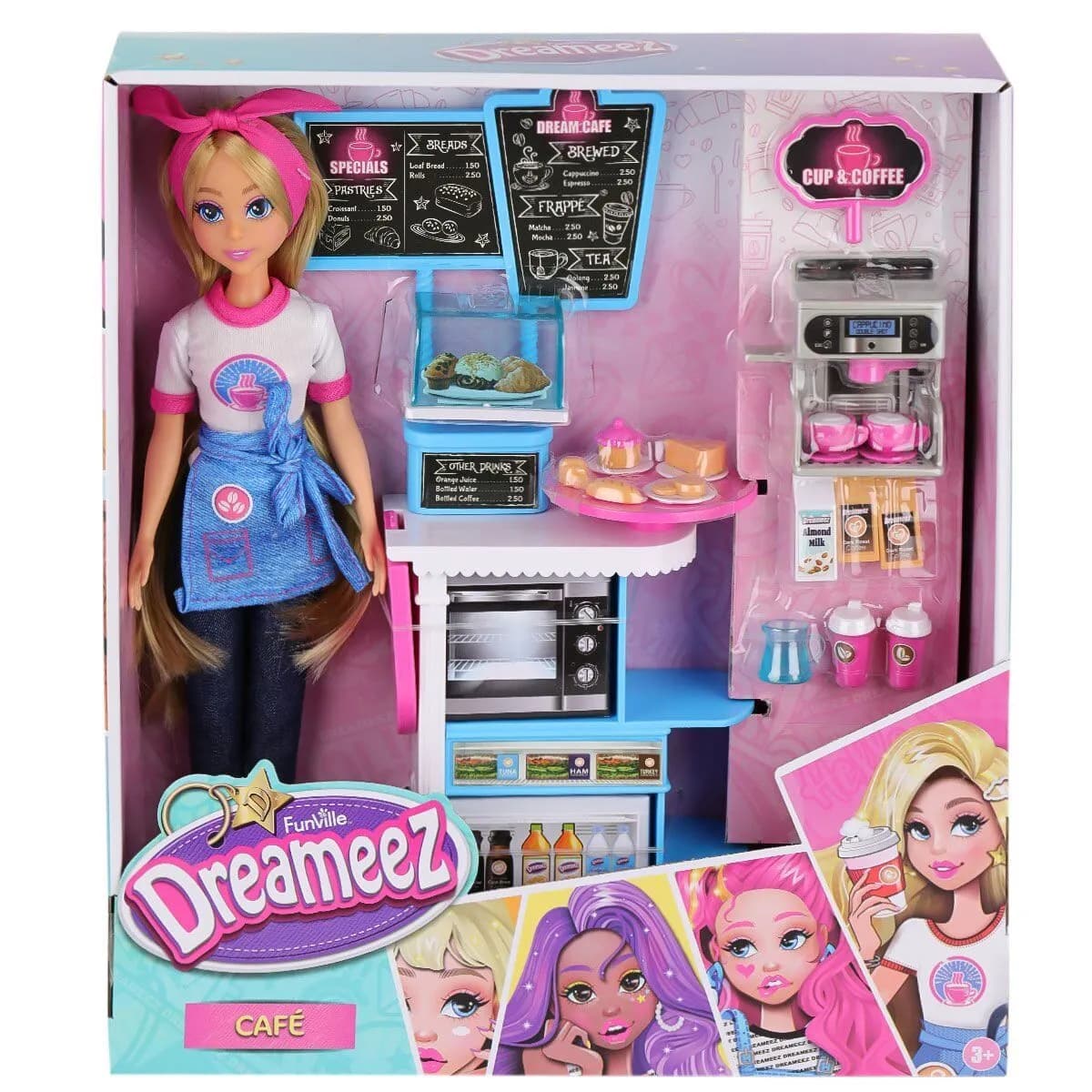 2081002 Dreameez Bebek ve Cafe Oyun Seti -Sunman — fotoğraf 1