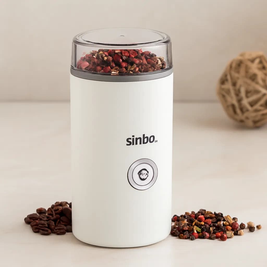 Kahve ve Baharat Öğütücü 2 Bıçaklı Çelik Hazneli 70gr 180W — fotoğraf 1